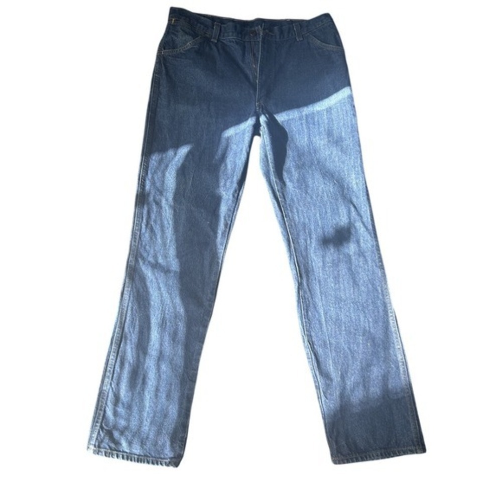 Big Ben Jeans Men 36x36 Blue Good Straight Leg Western Workwearβ